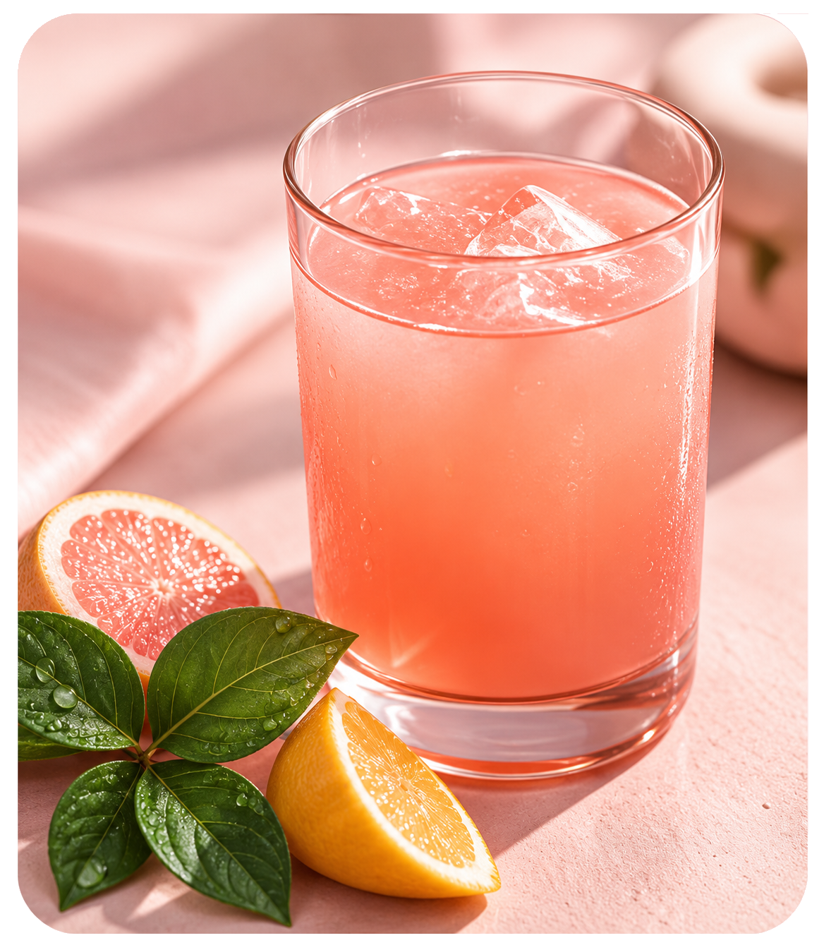 Bebida de frutas para una rutina de bienestar